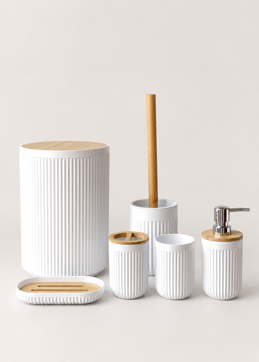 Ivory Haven Bath Set