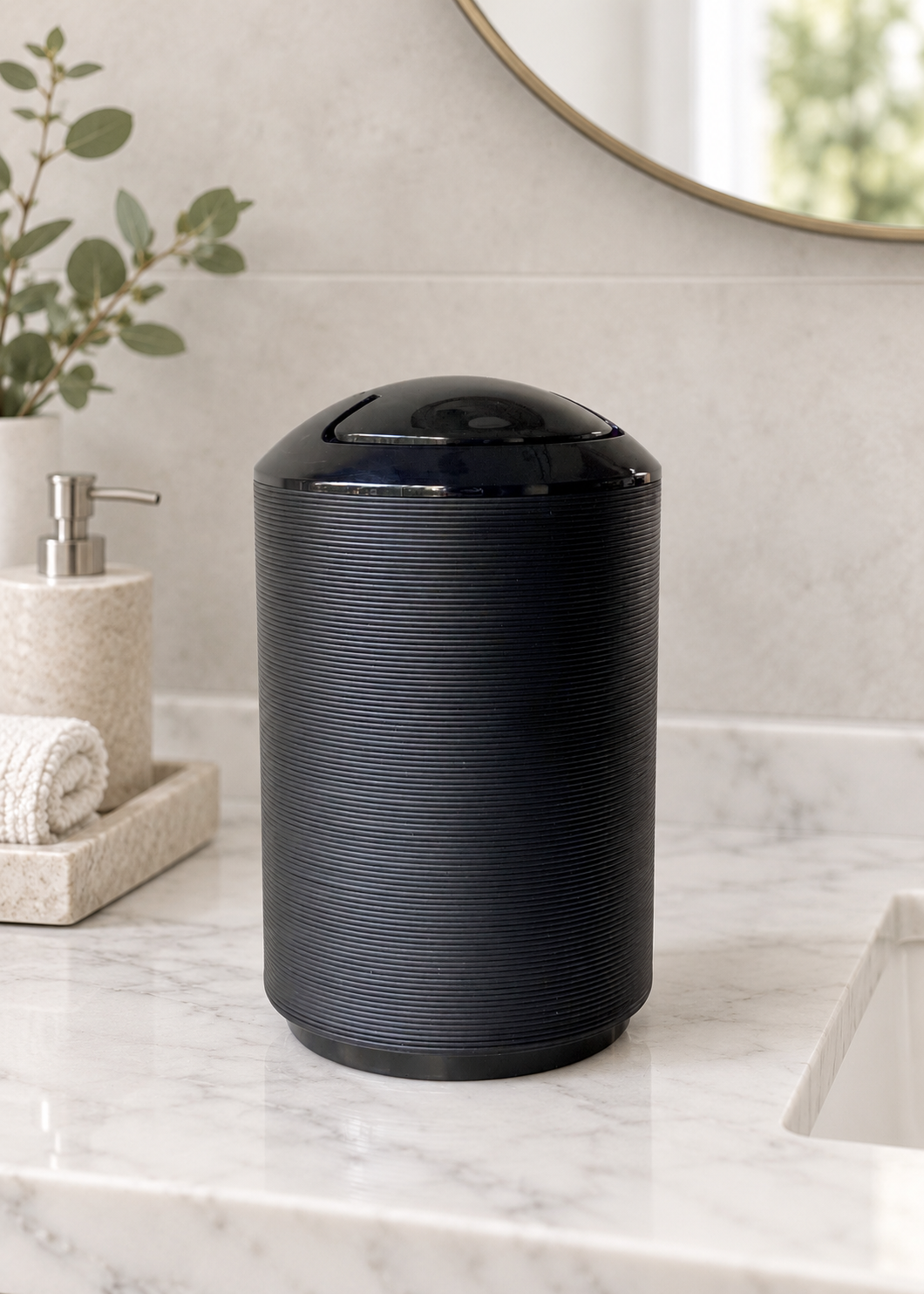 Black Luxe Bath Set