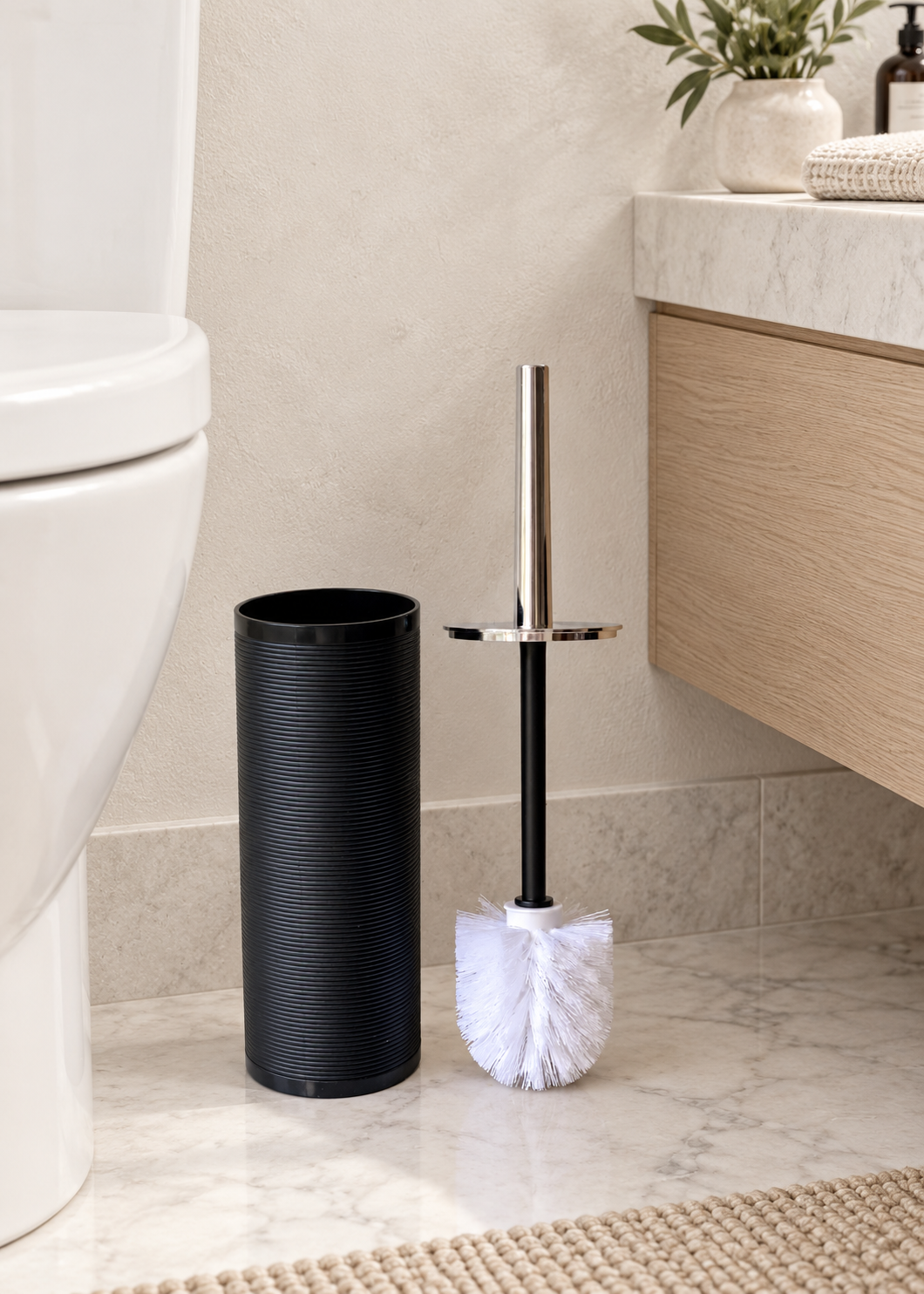 Black Luxe Bath Set
