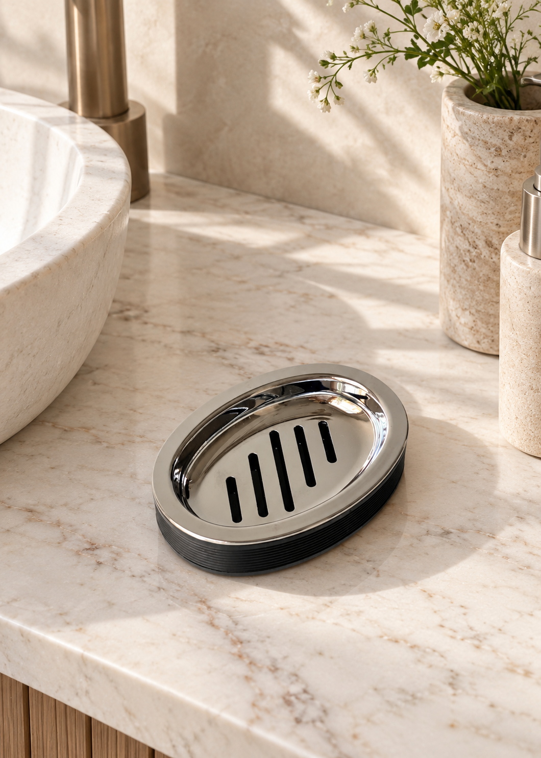 Black Luxe Bath Set