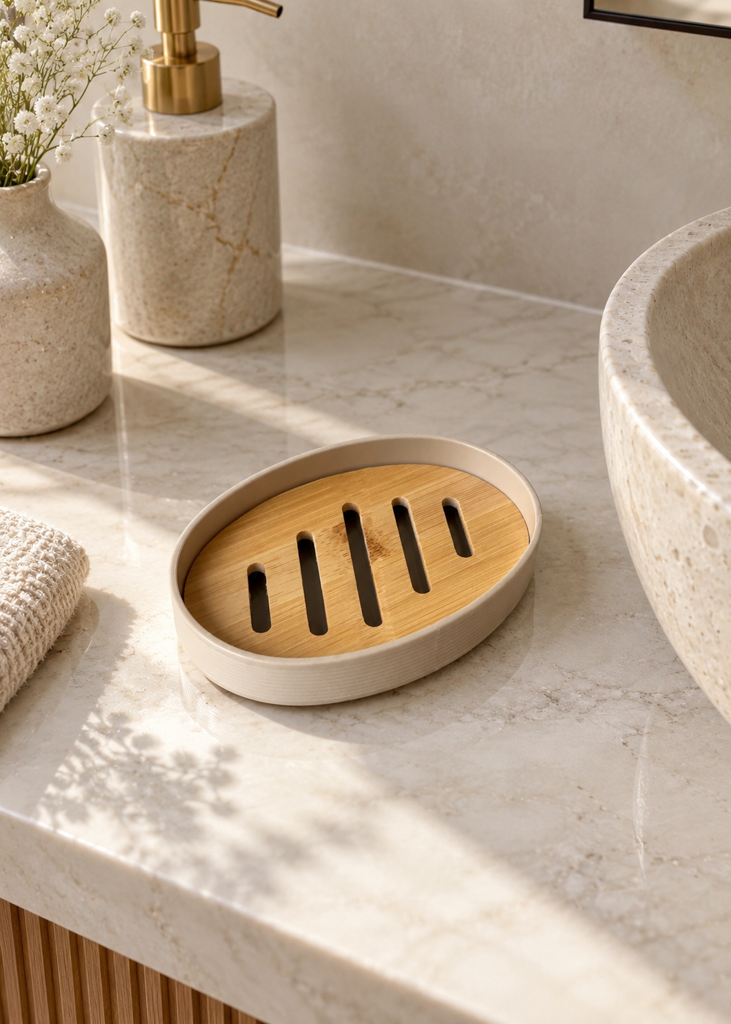 Brown Haven Bath Set