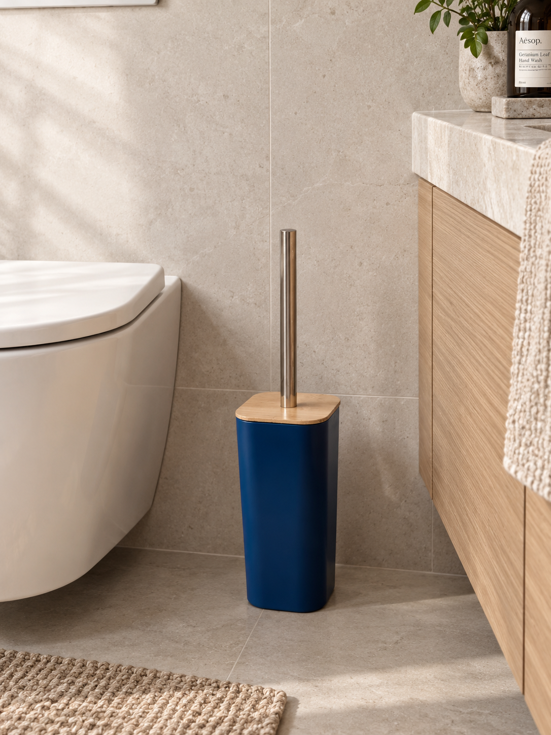 Blue Harmony Bath Set