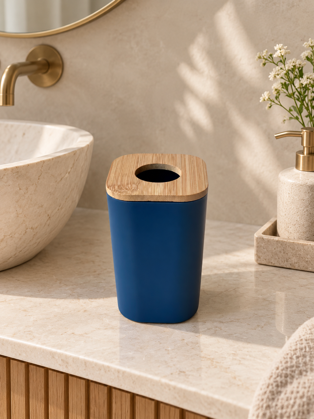 Blue Harmony Bath Set
