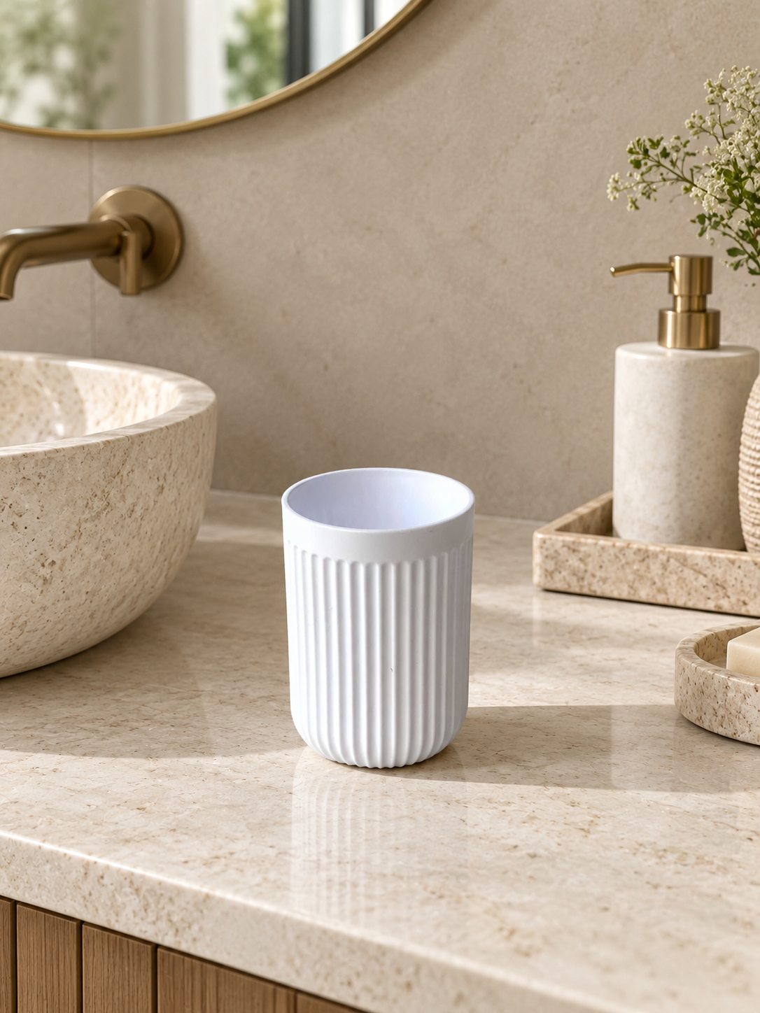 Ivory Haven Bath Set