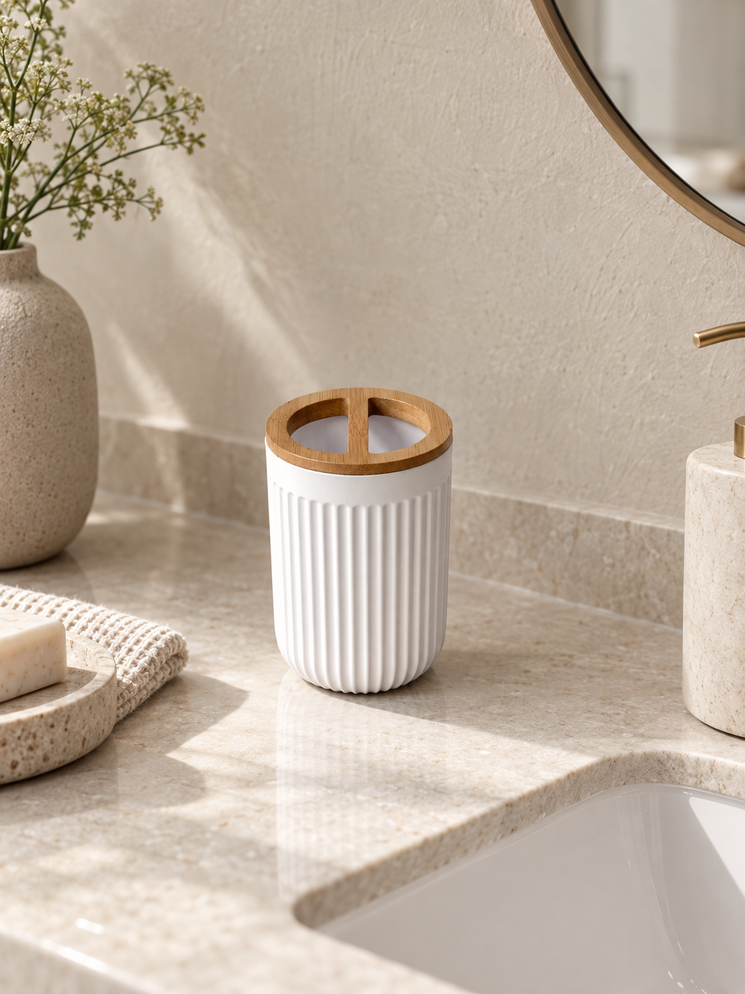 Ivory Haven Bath Set