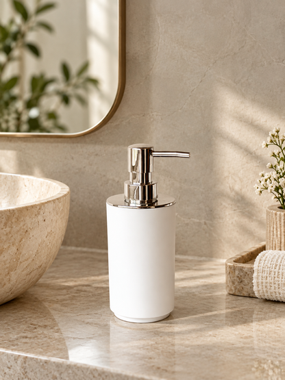 White Serenity Bath Set