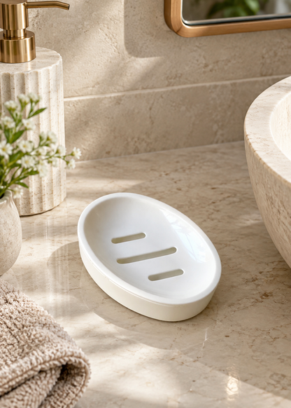 White Serenity Bath Set