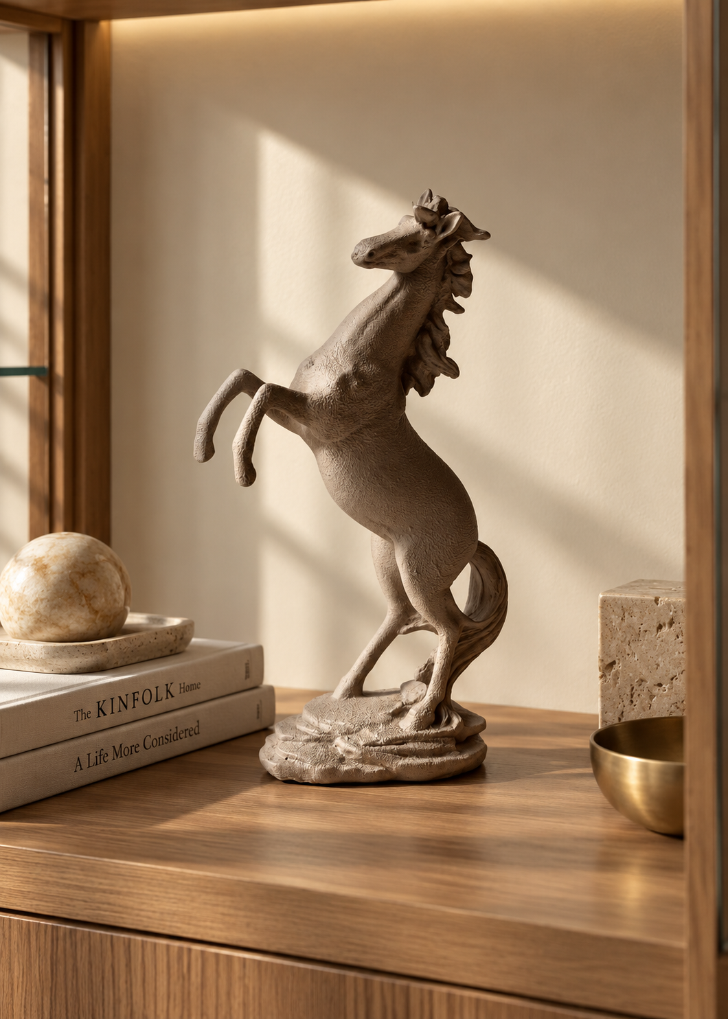 Beige Horse Artefact