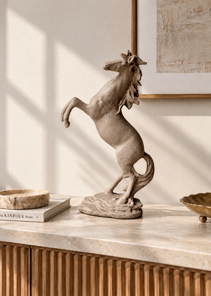 Beige Horse Artefact