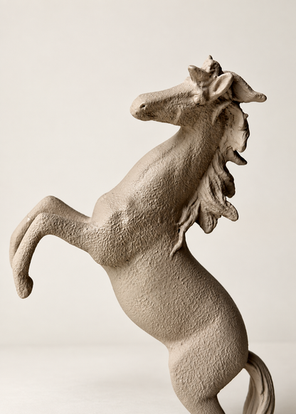 Beige Horse Artefact