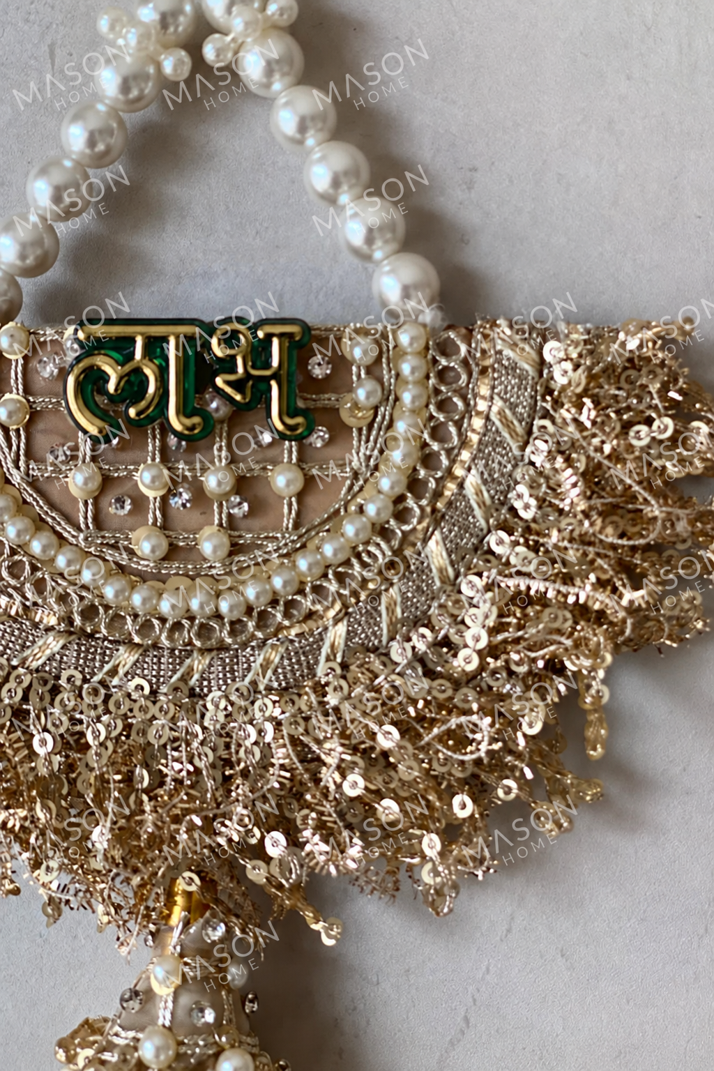 Festive Gilded Shubh labh - Set of 2