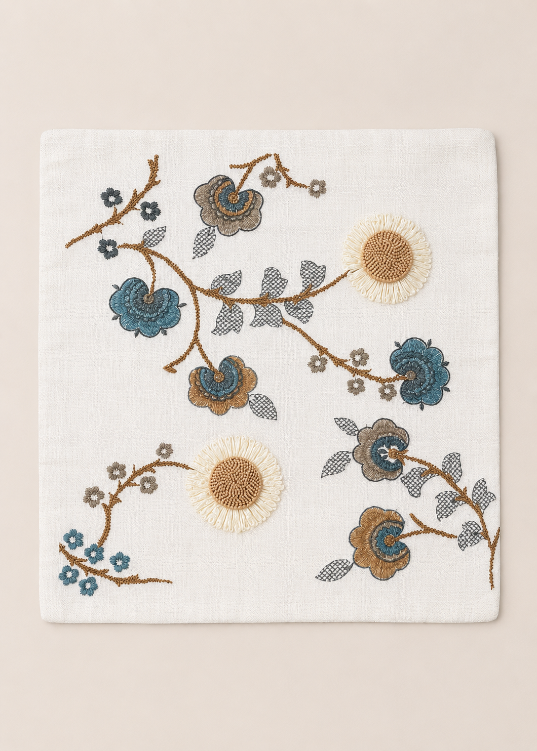 Sienna Teal Cushion Cover