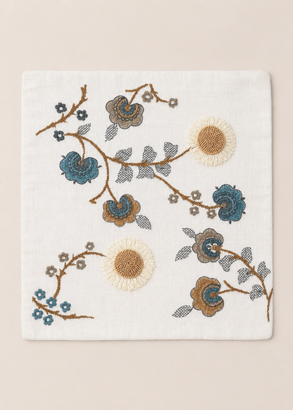 Sienna Teal Cushion Cover