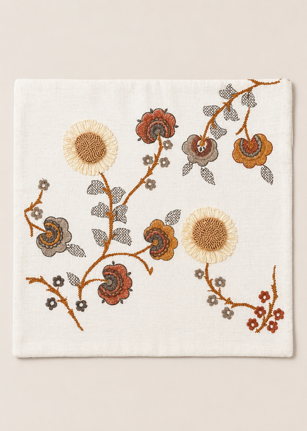Sienna Terracotta Cushion Cover