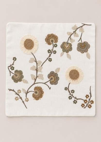 Sienna Ochre Cushion Cover