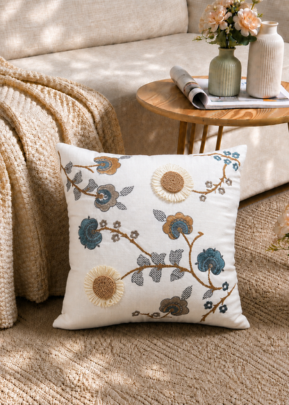 Sienna Teal Cushion Cover