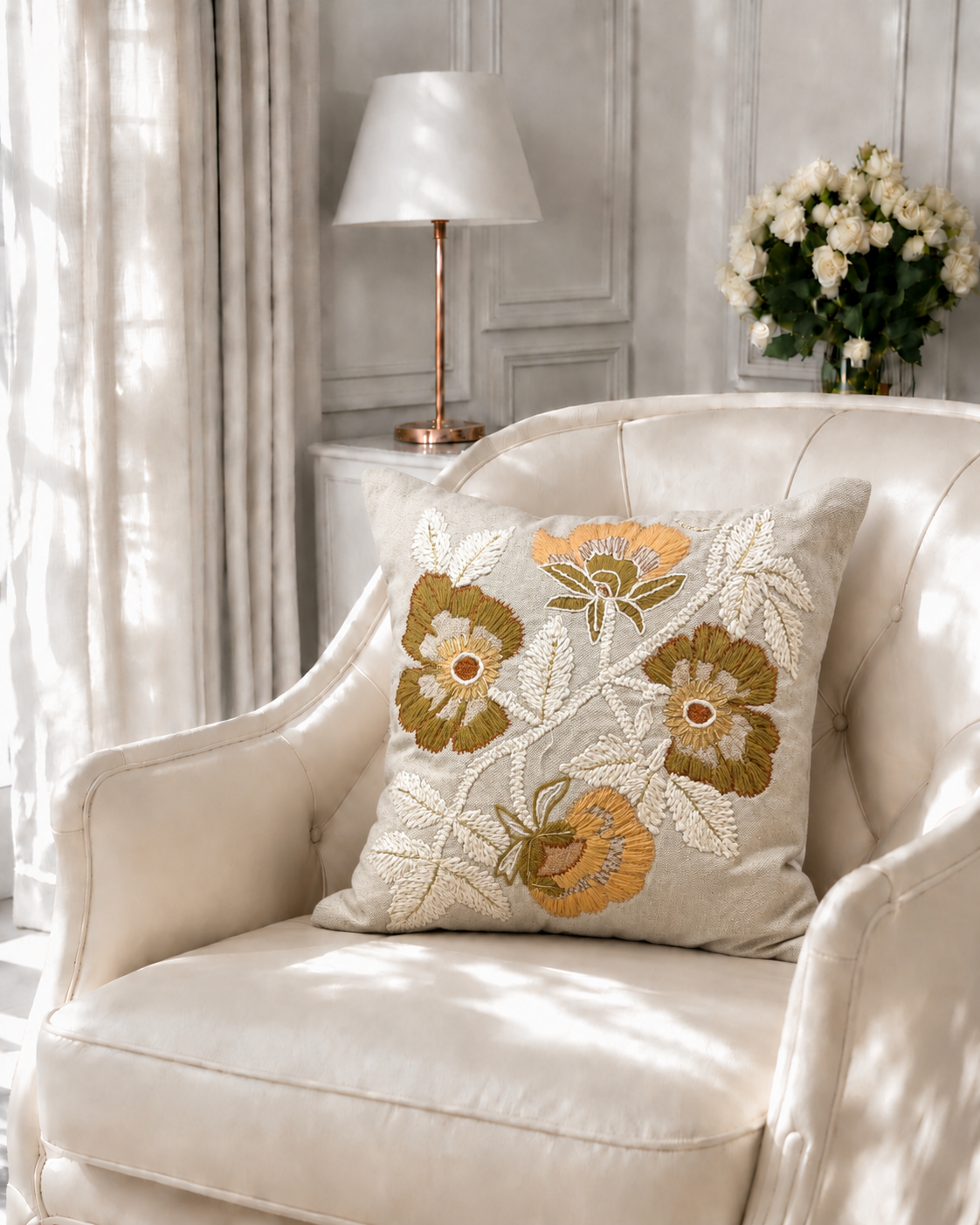 Terra Floral Cushion Cover
