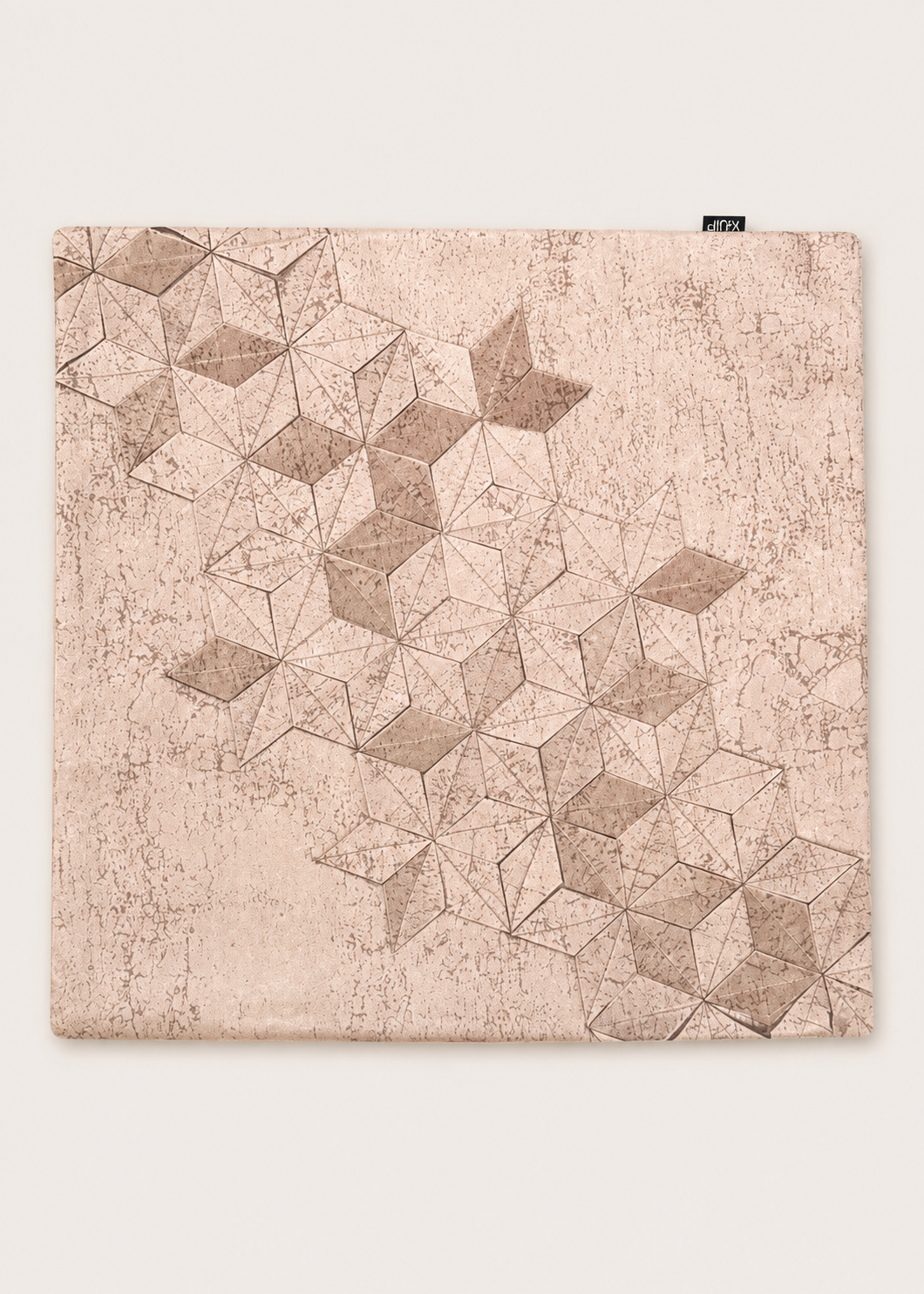 Geometrica Dusty Rose Cushion Cover
