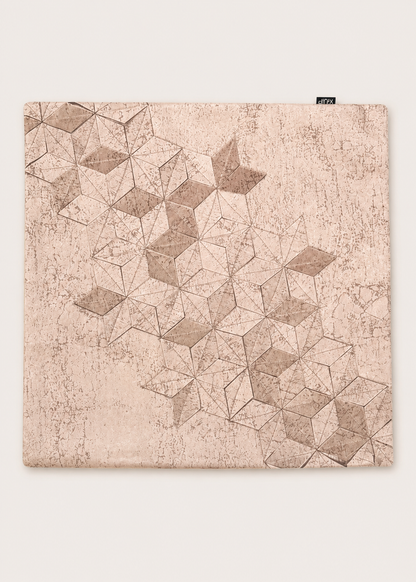 Geometrica Dusty Rose Cushion Cover