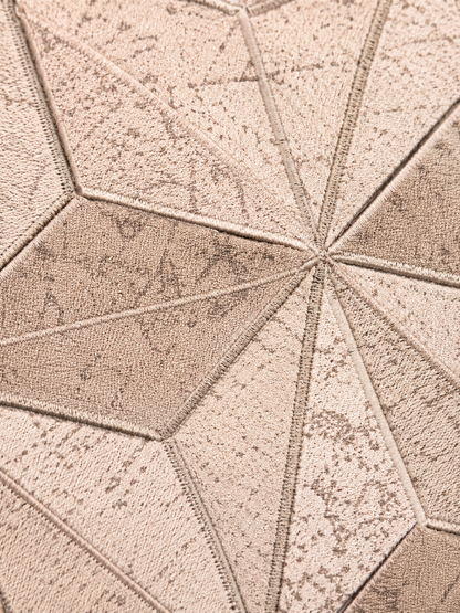 Geometrica Dusty Rose Cushion Cover