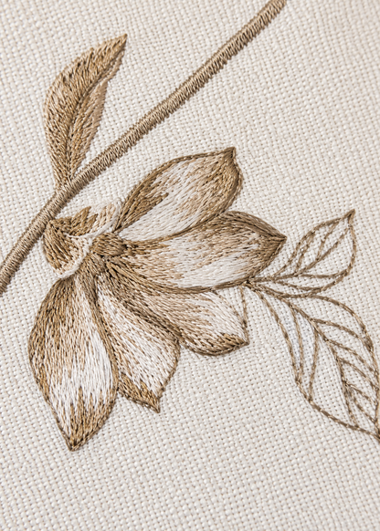 Delicate Rose Trail Cushion Cover