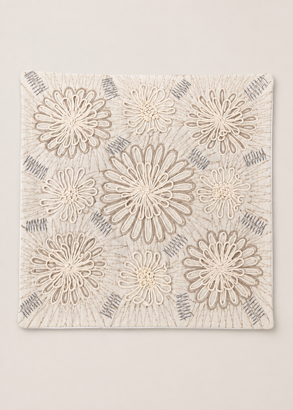 Ivory Helia Cushion Cover