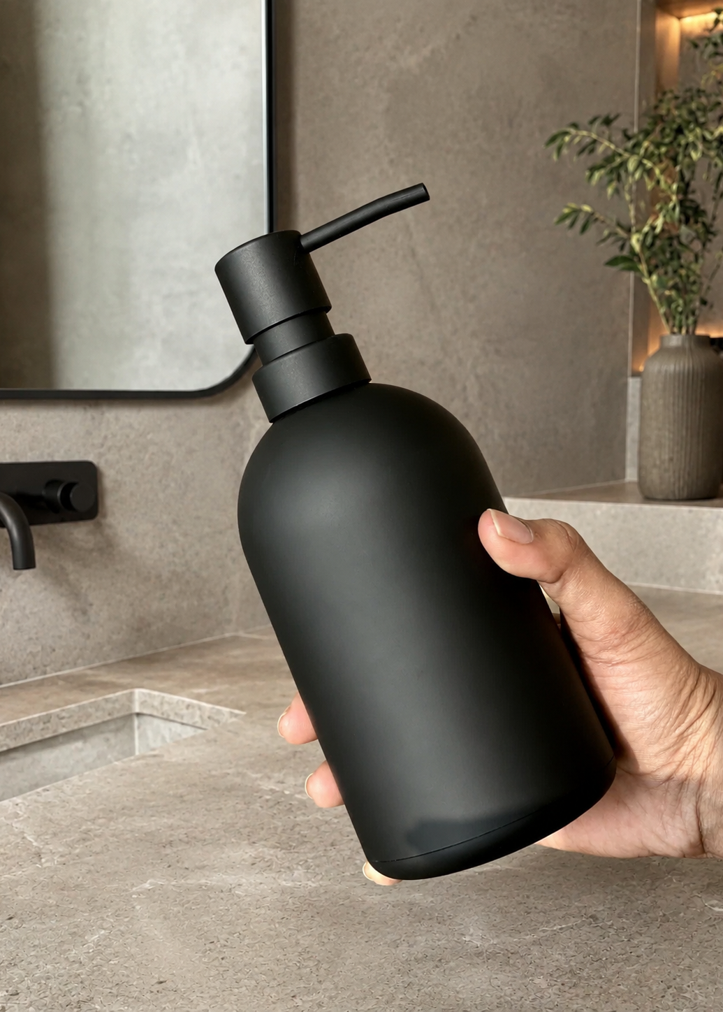 Nox Bathroom Dispenser - Black