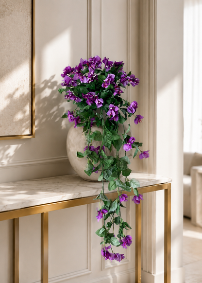 Artificial Purple Bougainvillea Vine Plant