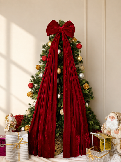 Christmas Red Bow Ornament (Large)