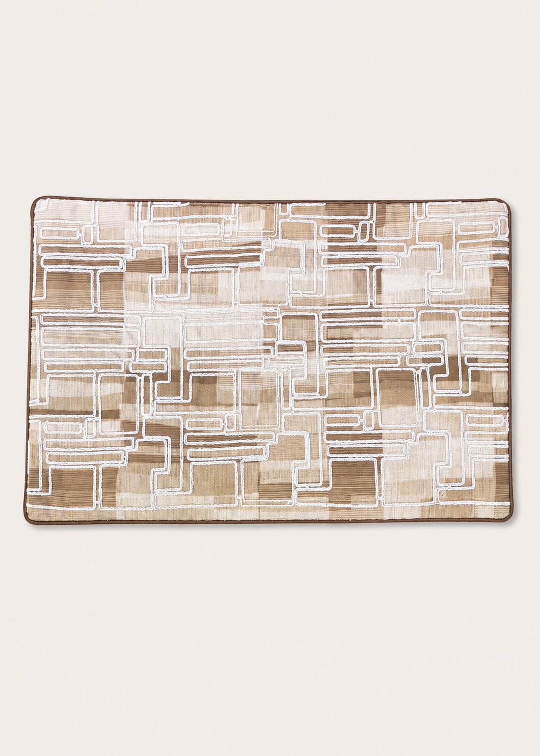 Strata Beige Cushion Cover