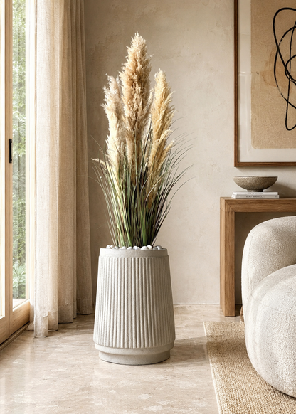 Artificial Luxe Pampas Grass Plant - 4 Feet