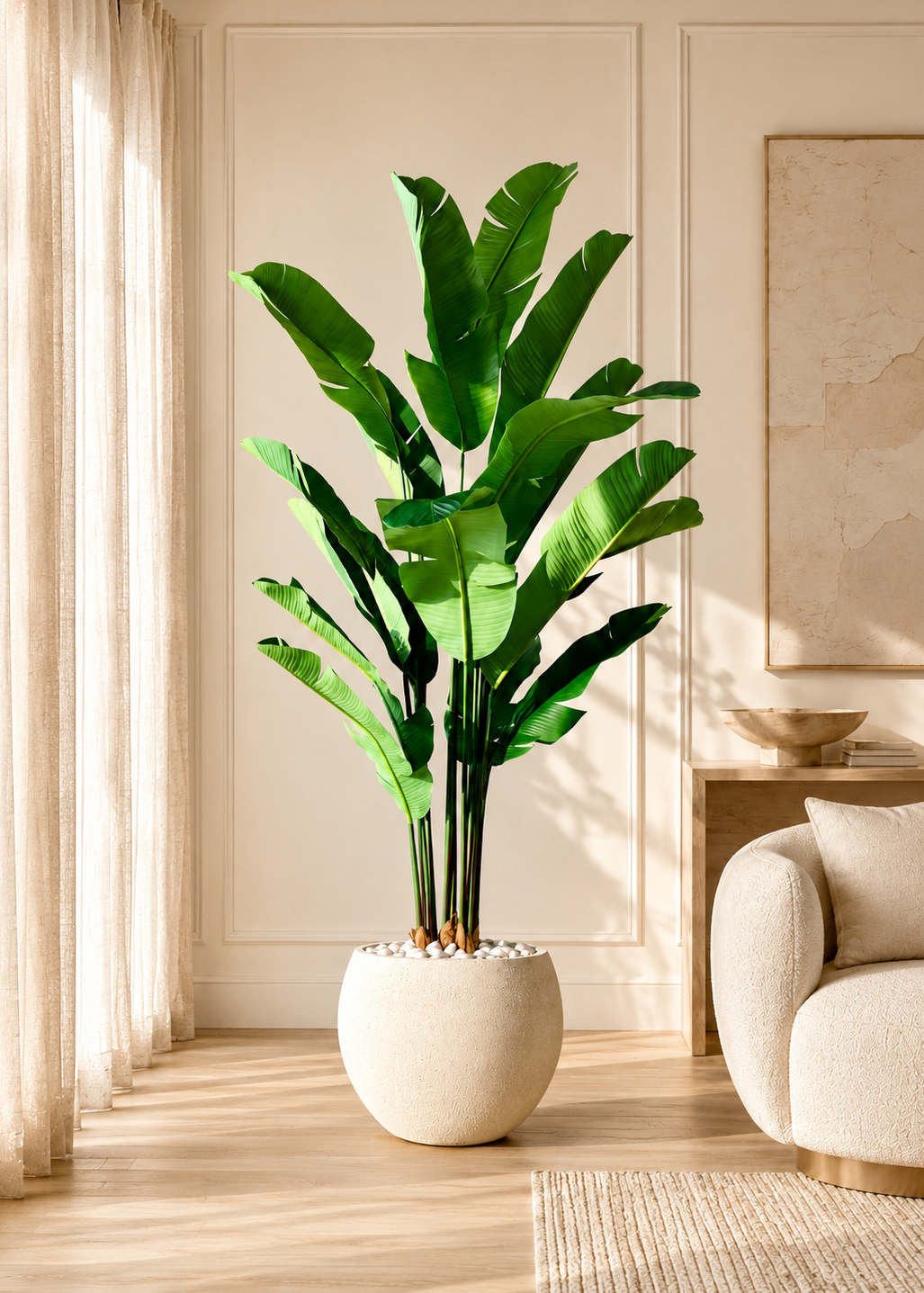 Artificial Coastal Palm Plant - 6 Feet