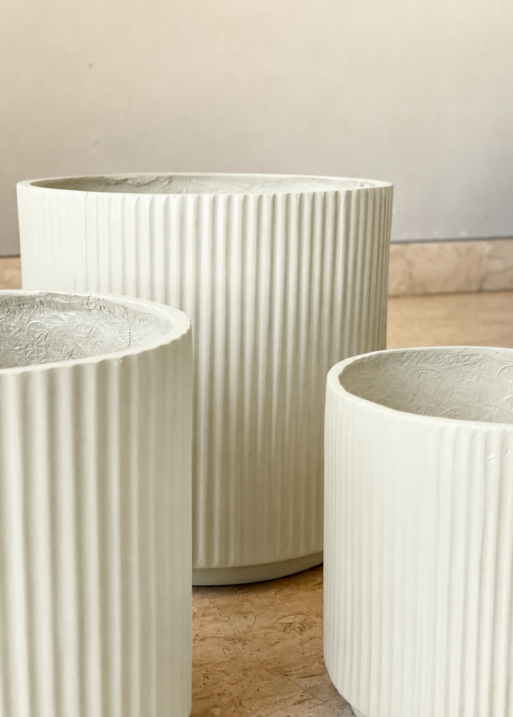 Linear Planters - White