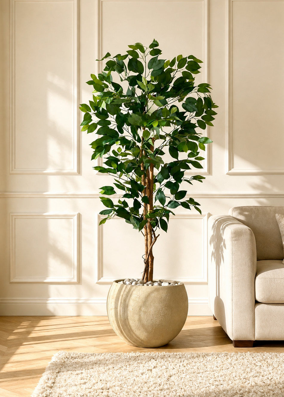 Artificial Grove Ficus Plant - 5 Feet
