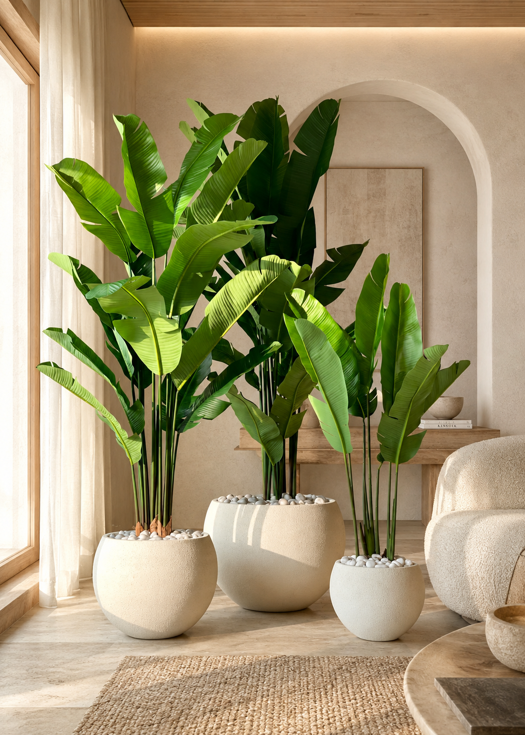 Artificial Coastal Palm Plant - 4 Feet