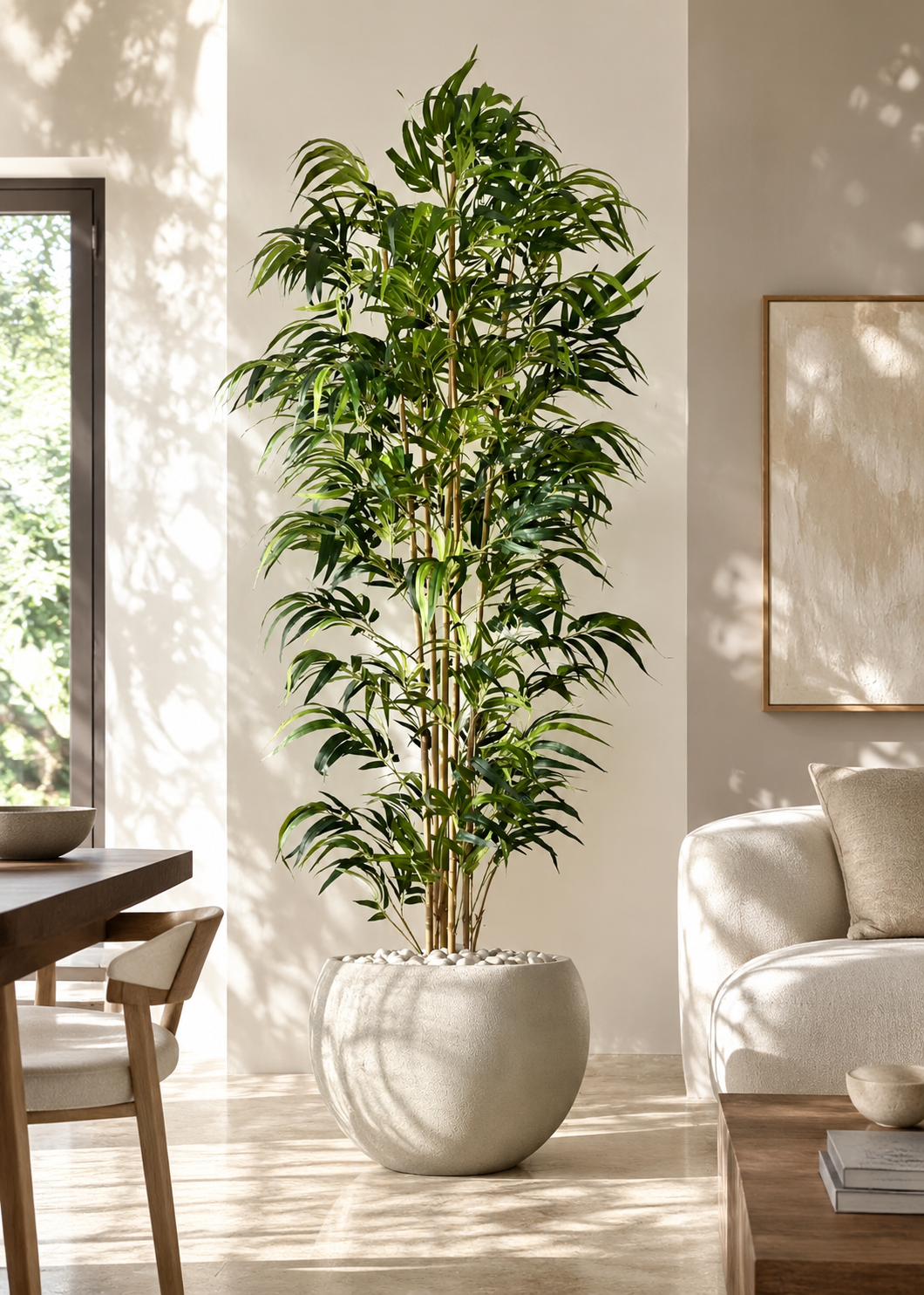 Artificial Lush Bamboo Plant - 7 Feet