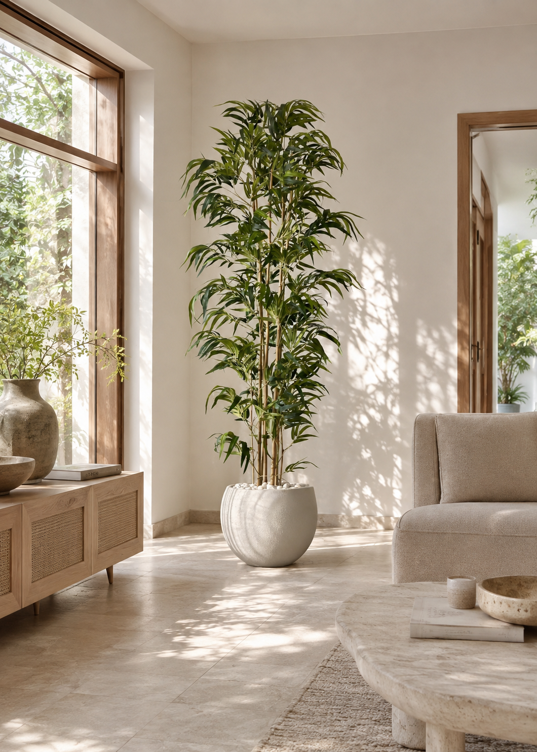Artificial Lush Bamboo Plant - 6 Feet