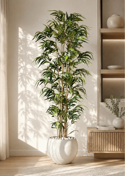 Artificial Lush Bamboo Plant - 6 Feet