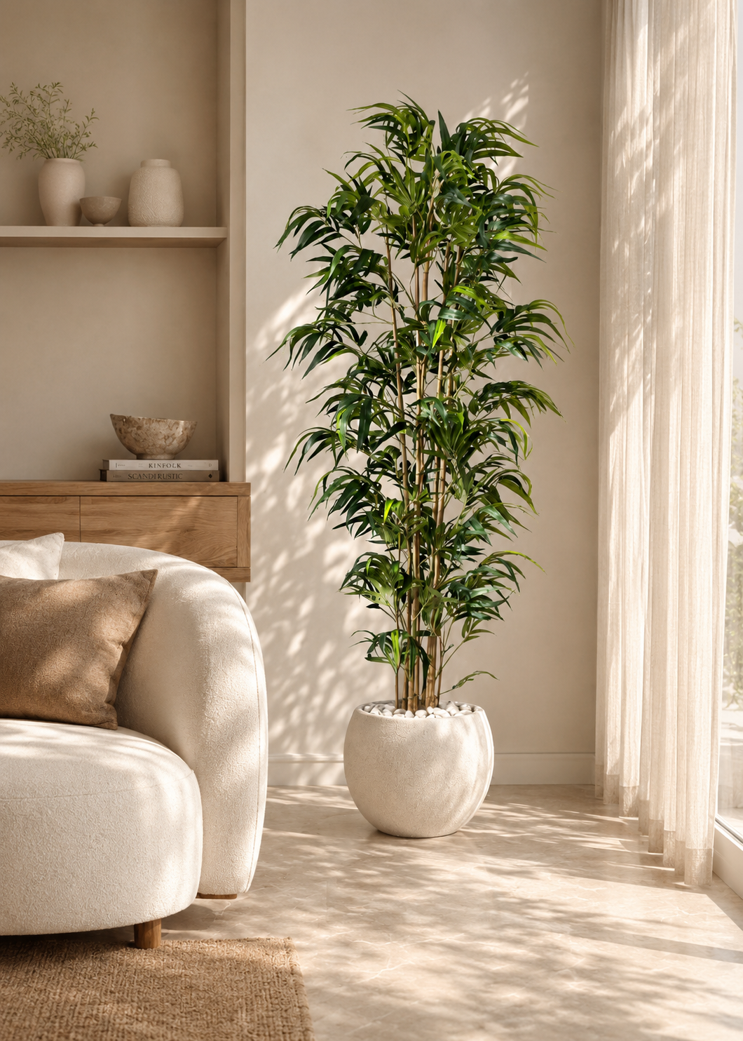 Artificial Lush Bamboo Plant - 6 Feet