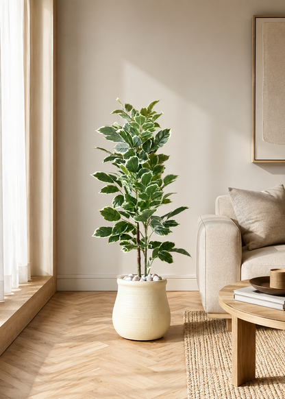 Artificial Benjamin Ficus Plant - 3 Feet