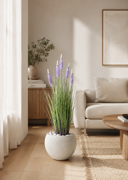 Artificial Lavender Breeze Plant  - 3 Feet