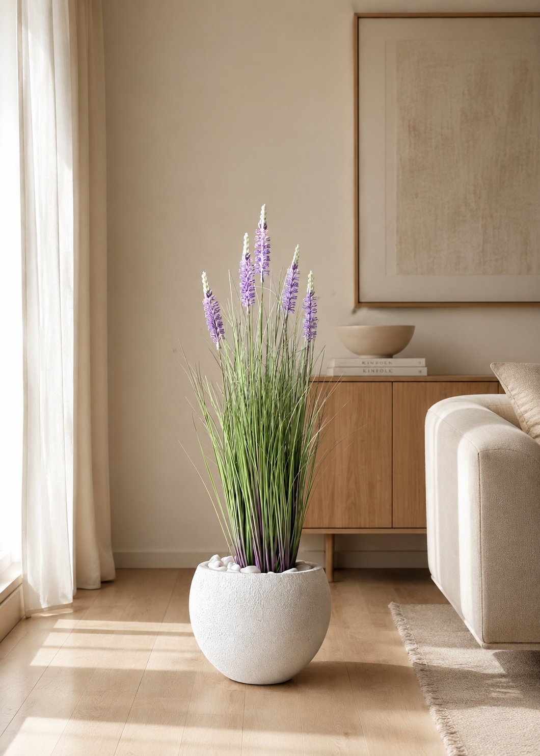 Artificial Lavender Breeze Plant  - 3 Feet