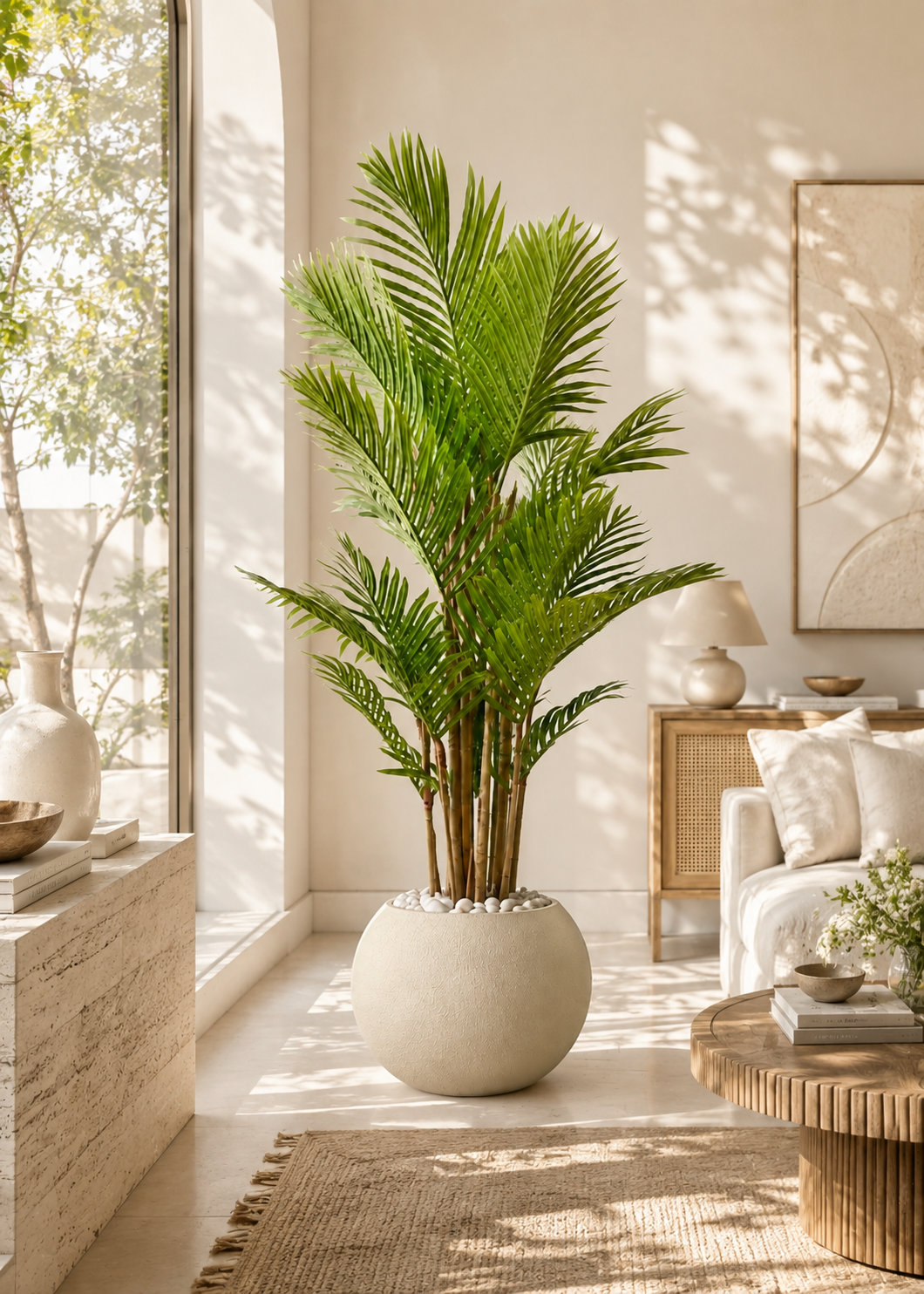 Artificial Areca Bamboo Palm - 5 Feet