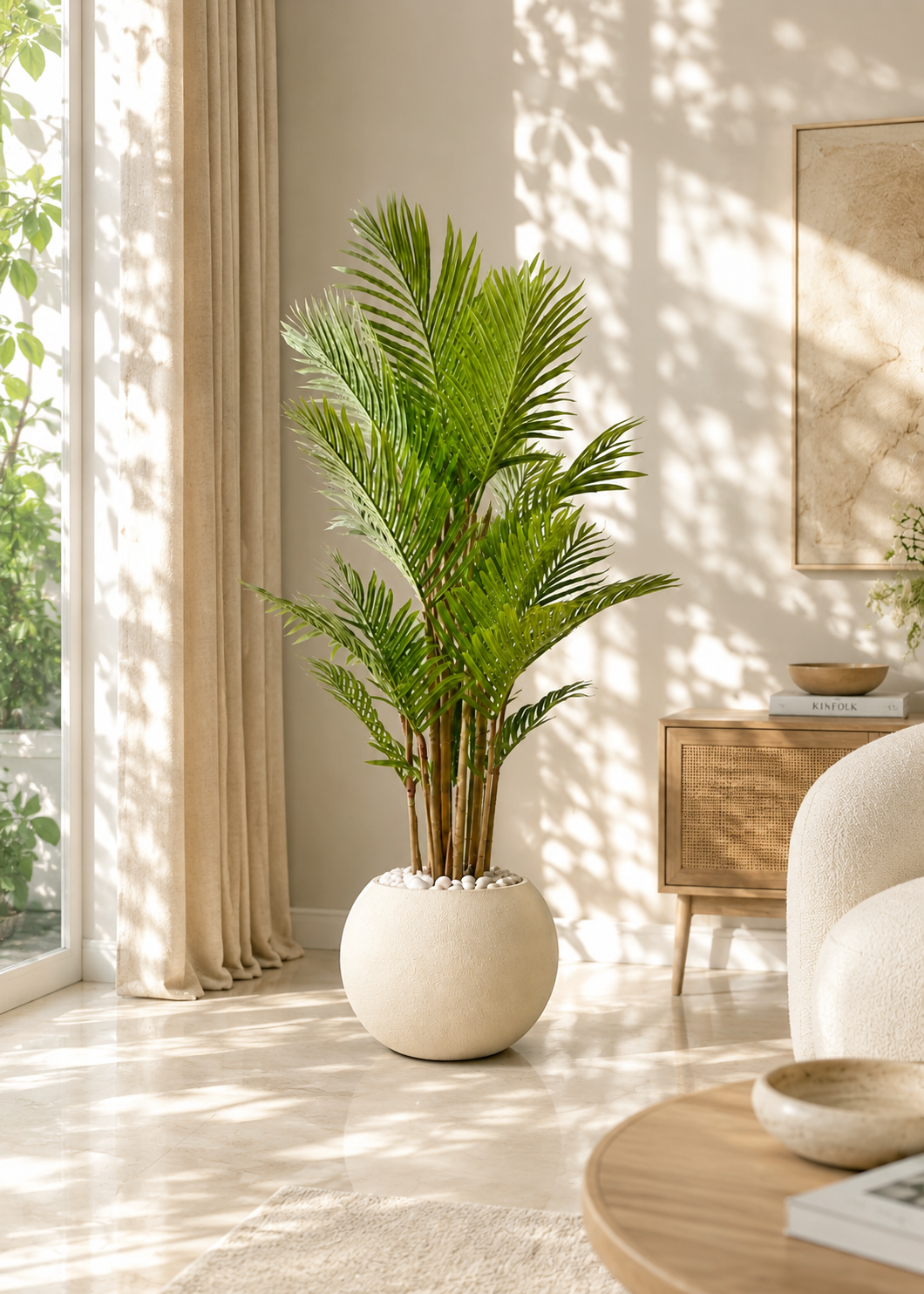 Artificial Areca Bamboo Palm - 5 Feet