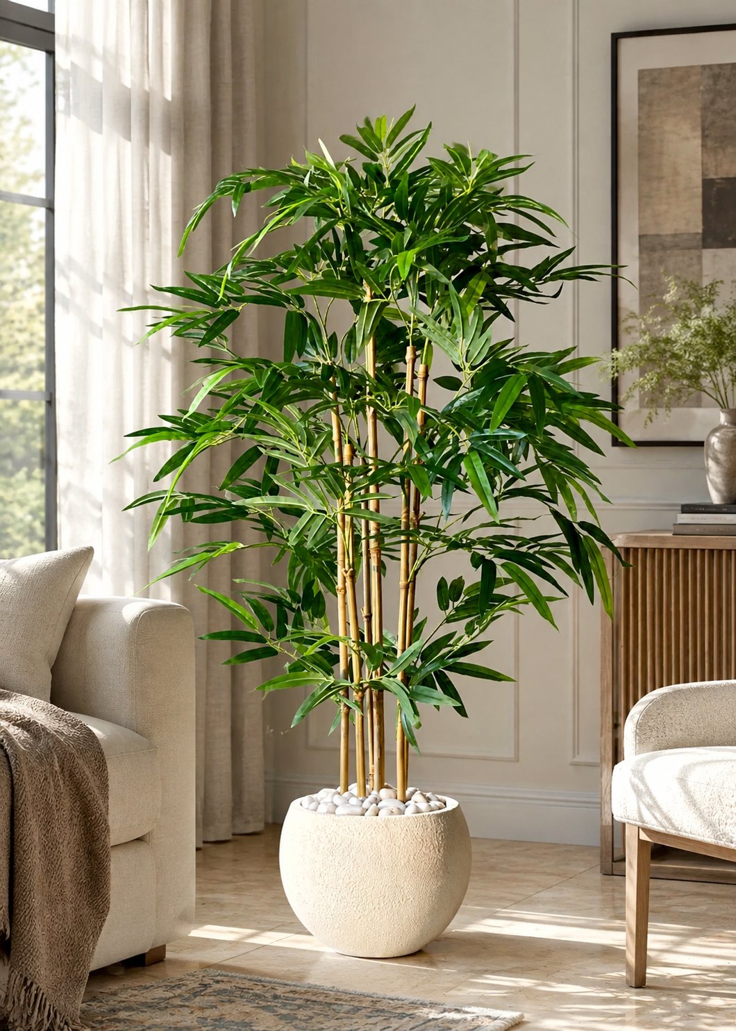 Artificial Bamboo Bliss Plant - 5 Feet
