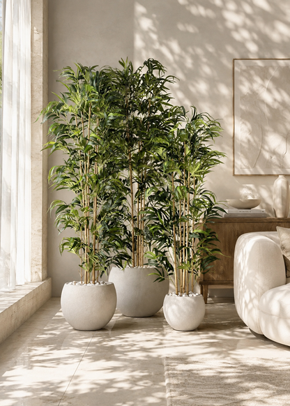 Artificial Lush Bamboo Plant - 5.5 Feet