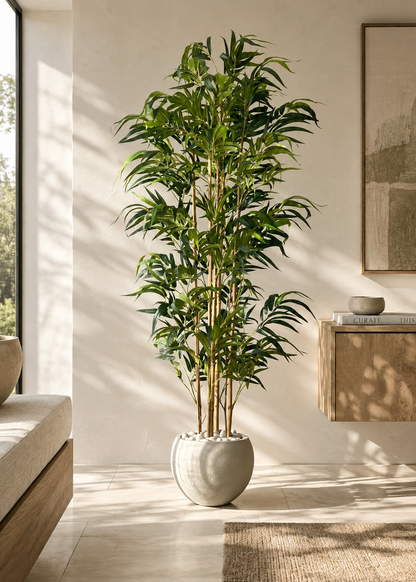 Artificial Lush Bamboo Plant - 5.5 Feet