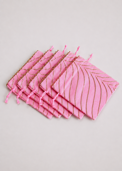 Noor Batwa Pink - Set of 5