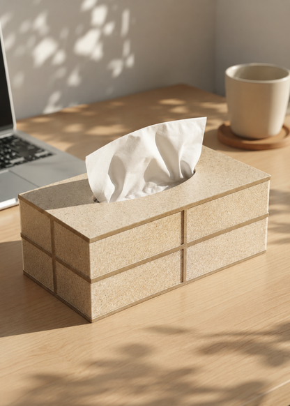 Axia Tissue Box - Beige