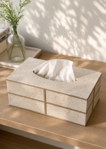 Axia Tissue Box - Beige